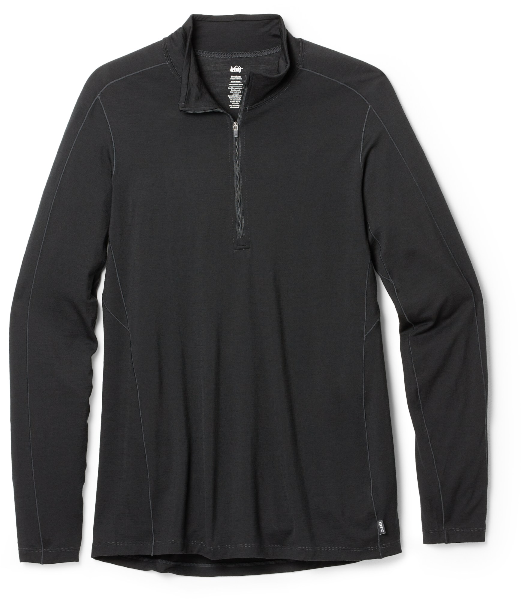 REI Co-op Merino 185 Long-Sleeve Half-Zip women's baselayer